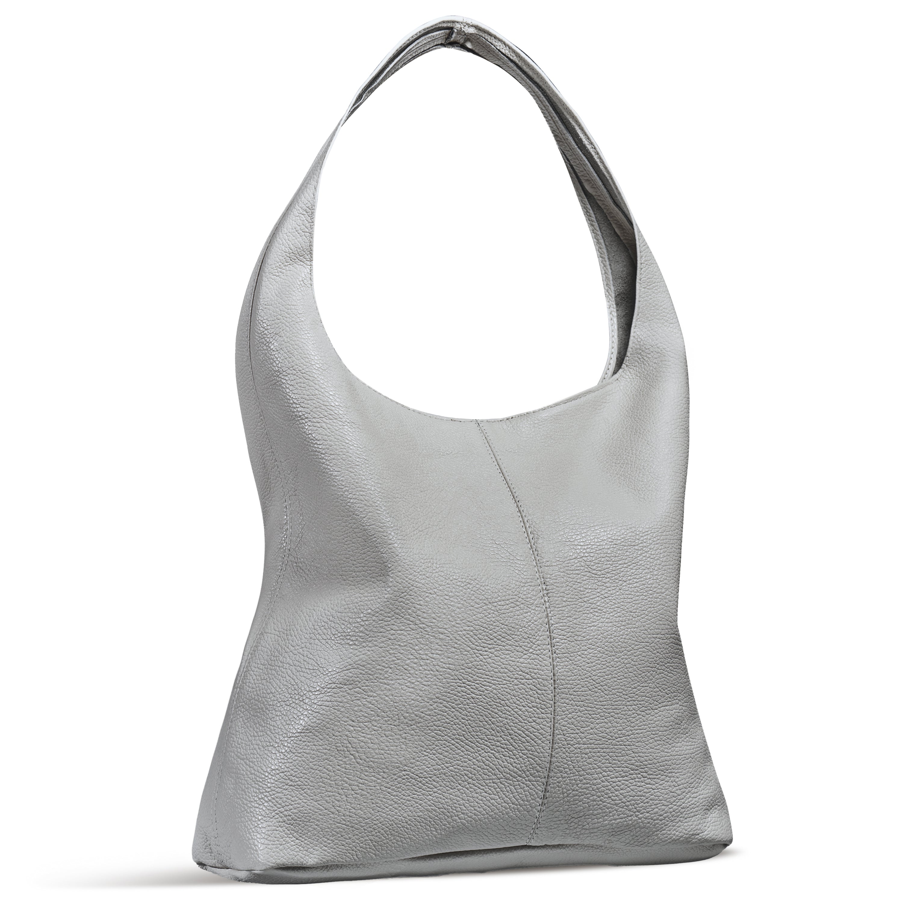 Calf Leather Hobo Bag