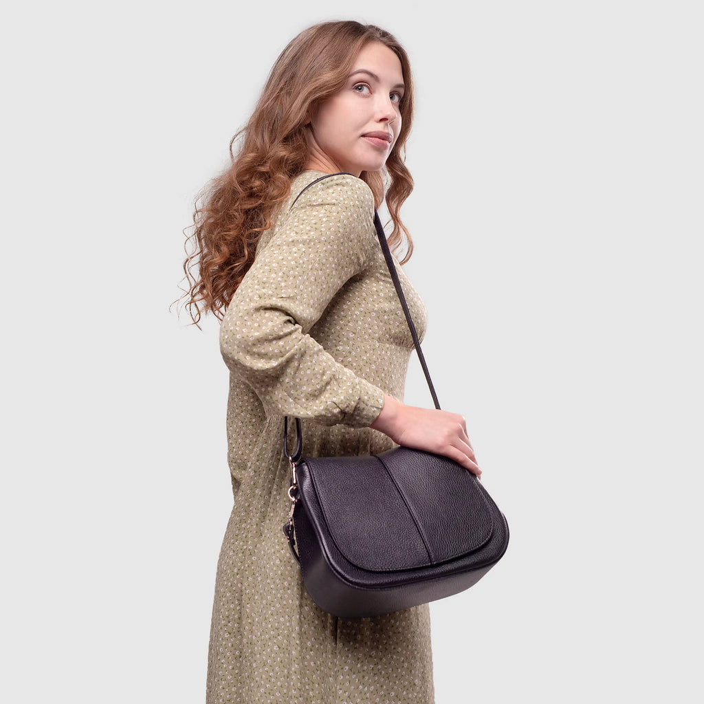 Calf Leather Shoulder Bag