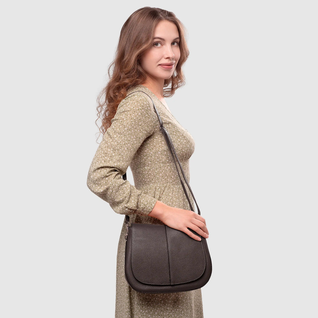 Calf Leather Shoulder Bag