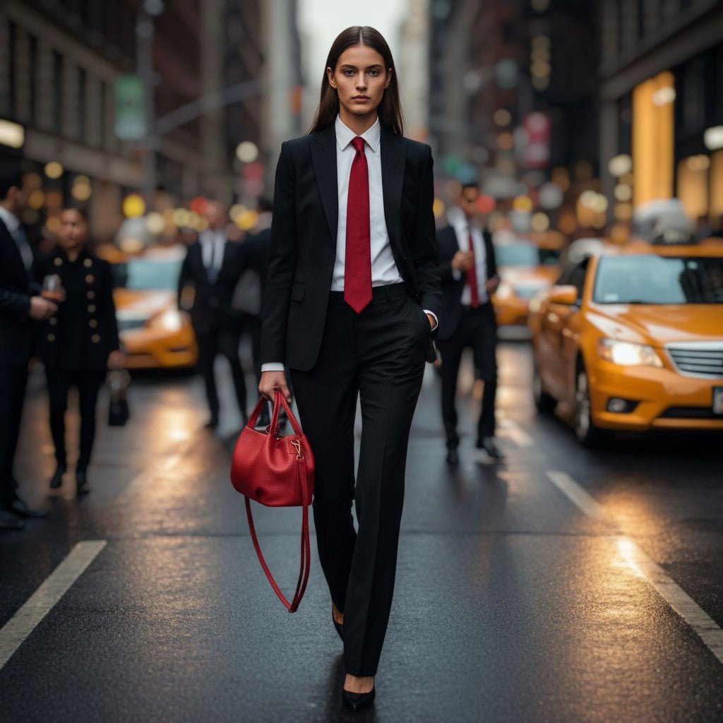 Calf Leather Top-Handle Bag