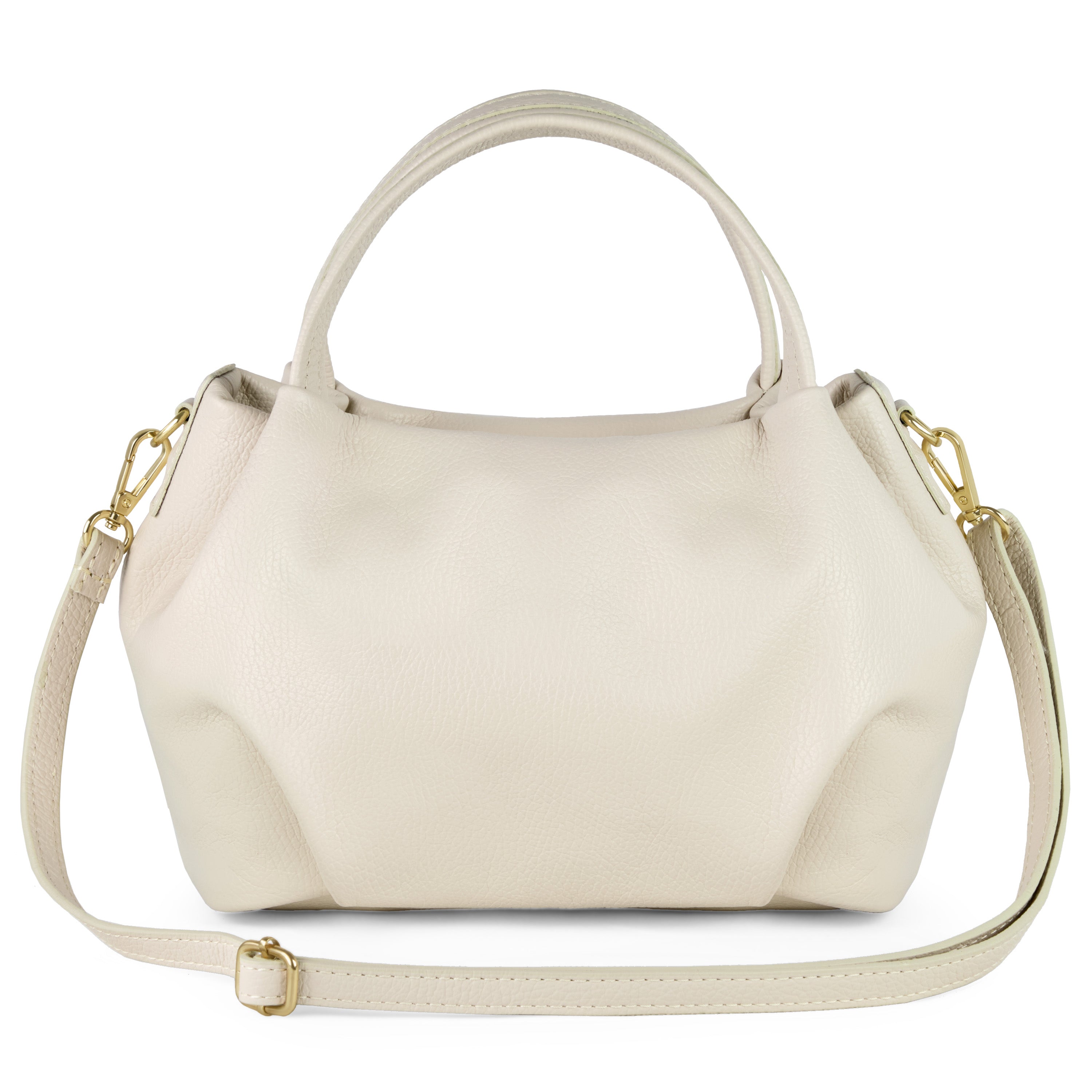 Calf Leather Top-Handle Bag