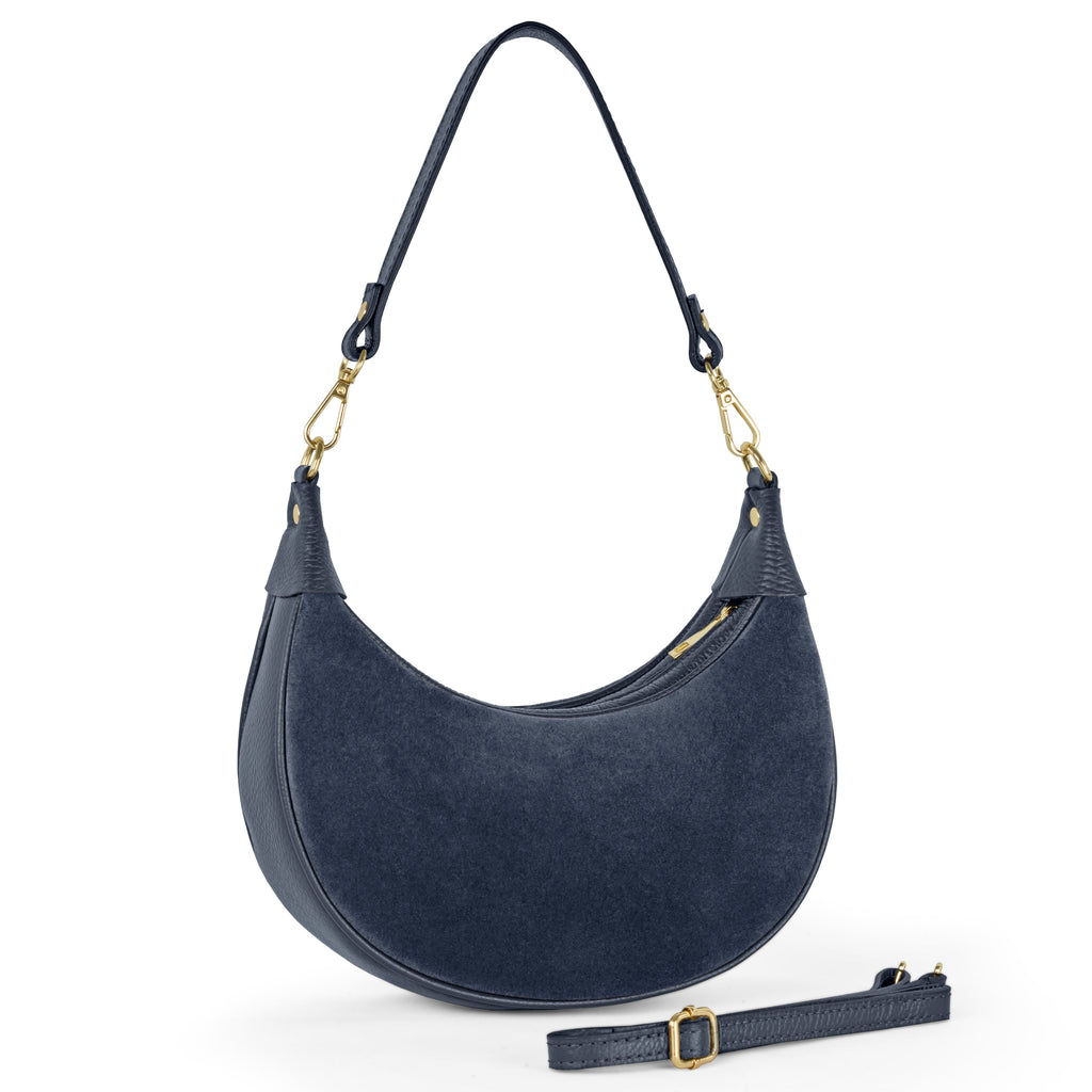 Suede Leather Shoulder Bag