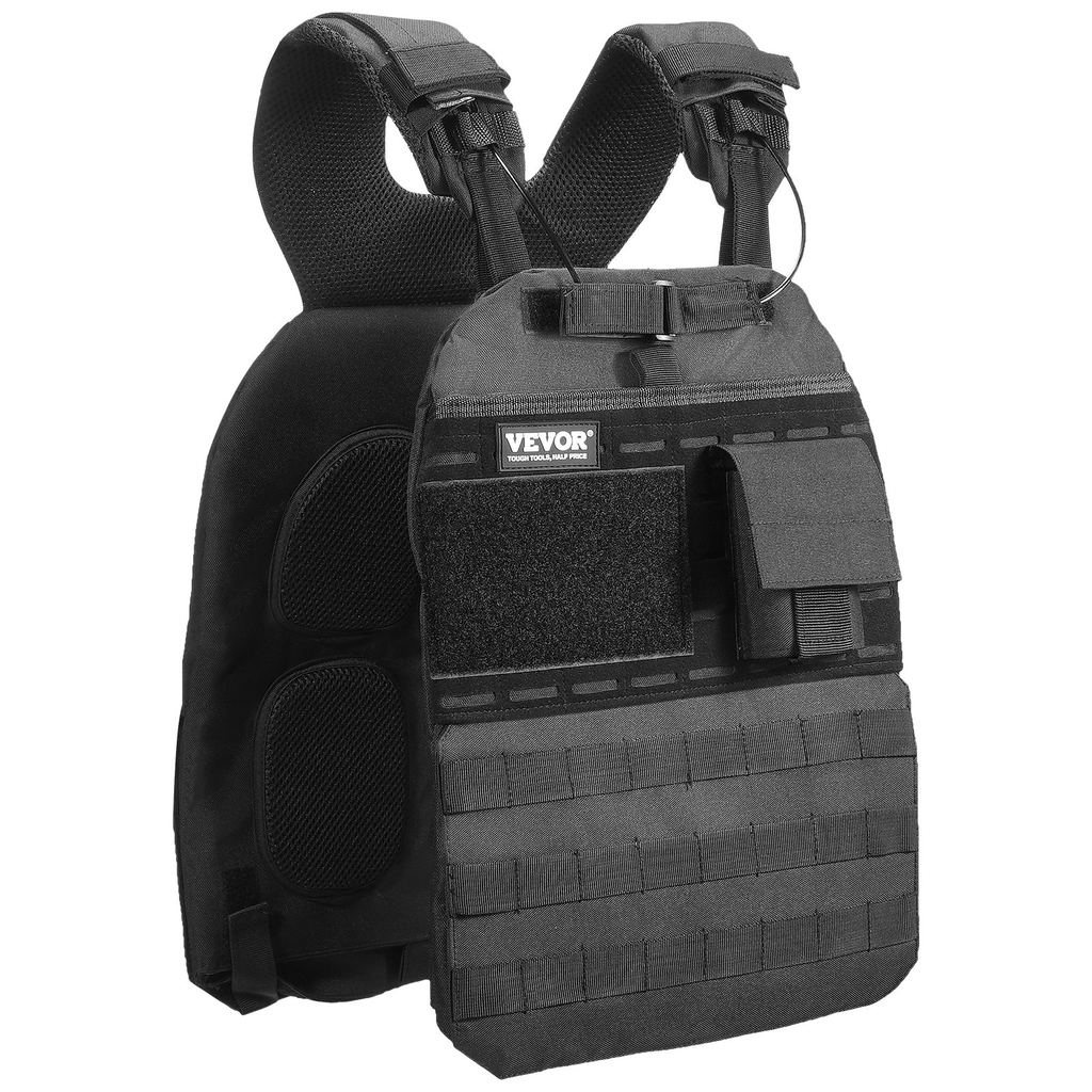 40lb Adjustable Weighted Vest for Strength Training, Running