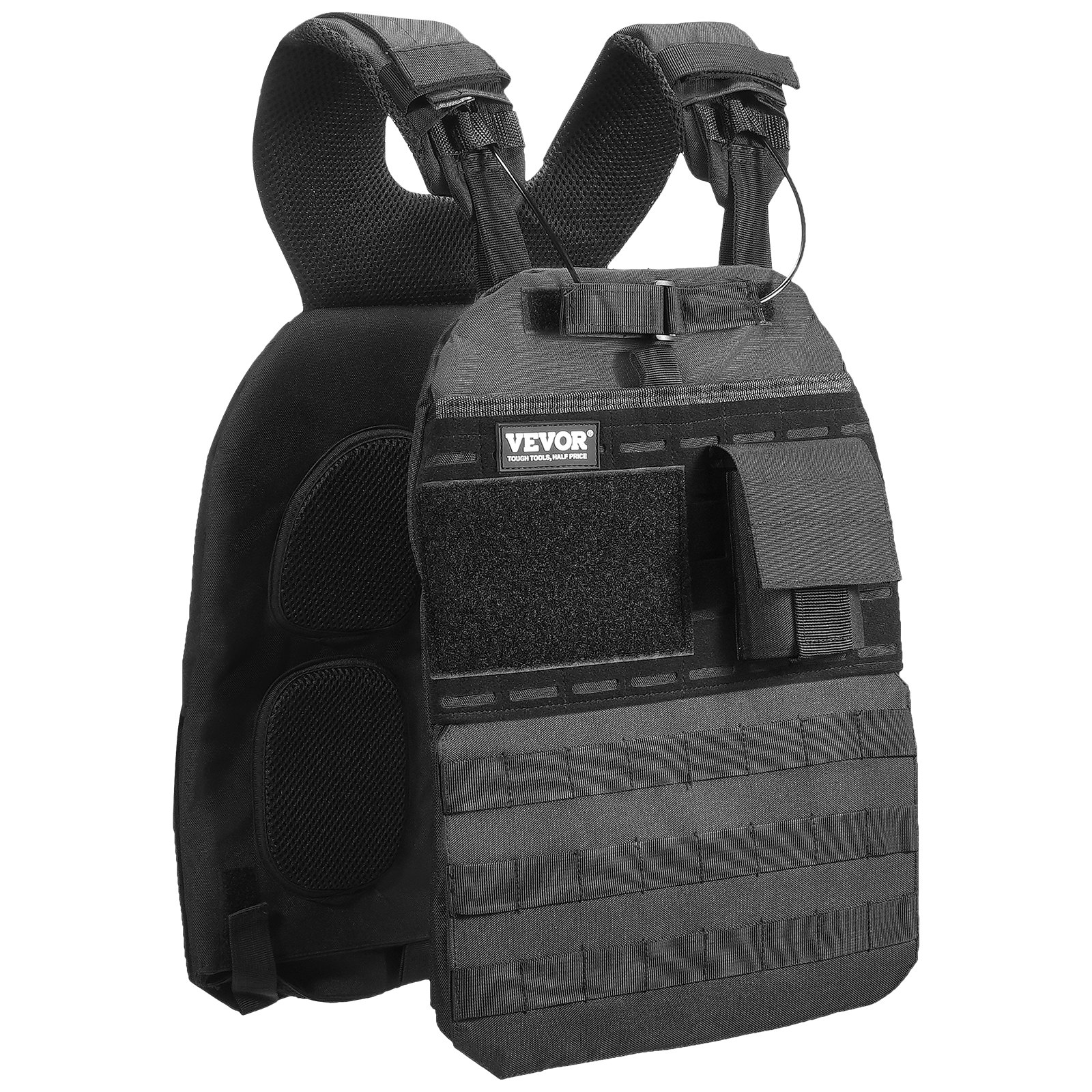 40lb Adjustable Weighted Vest for Strength Training, Running