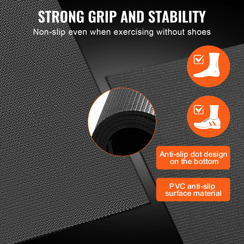 VEVOR Non-Slip High-Density Exercise Mat – Premium Comfort & Stability for Yoga & Fitness