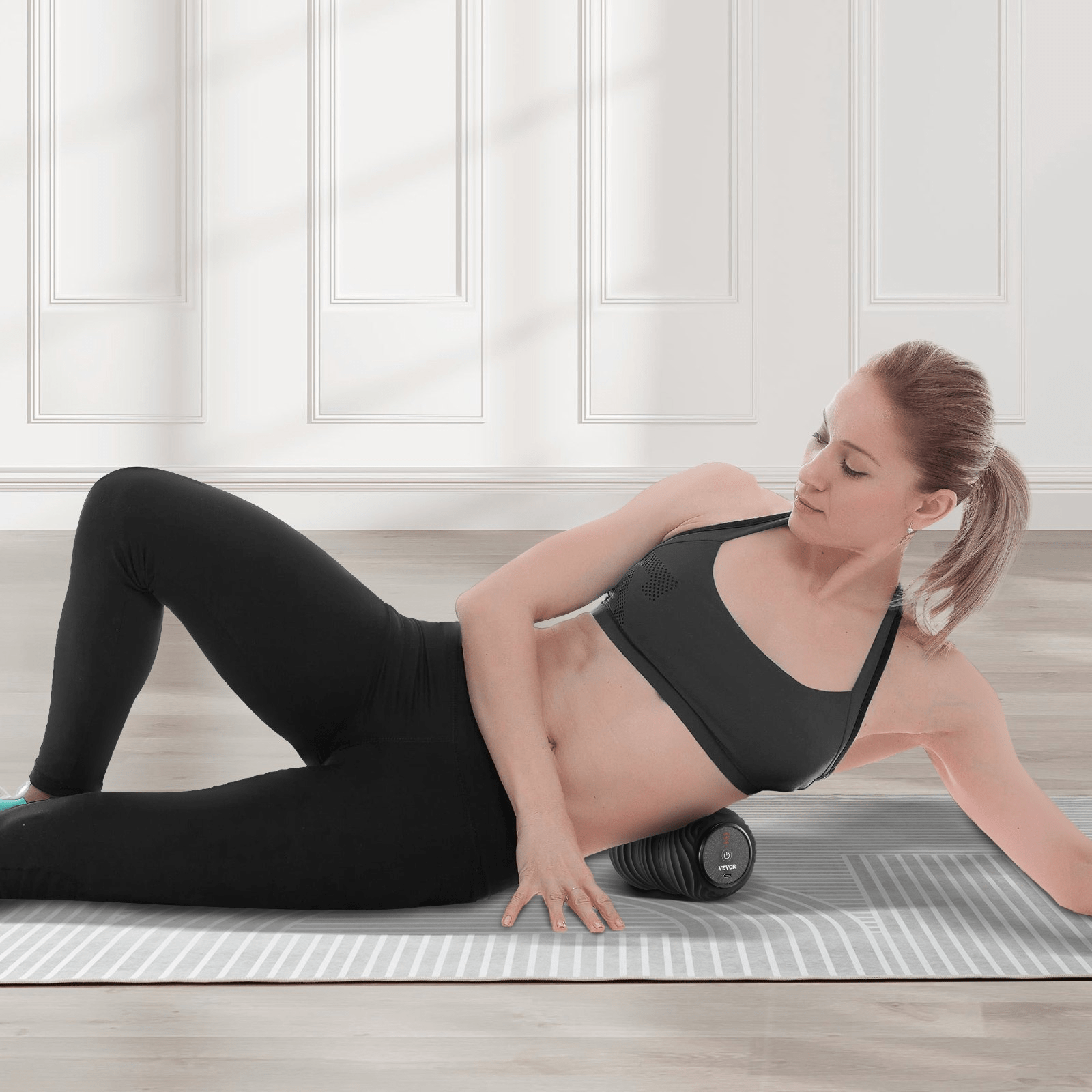 VEVOR Vibrating Peanut Massage Ball, 4 Intensities, Rechargeable