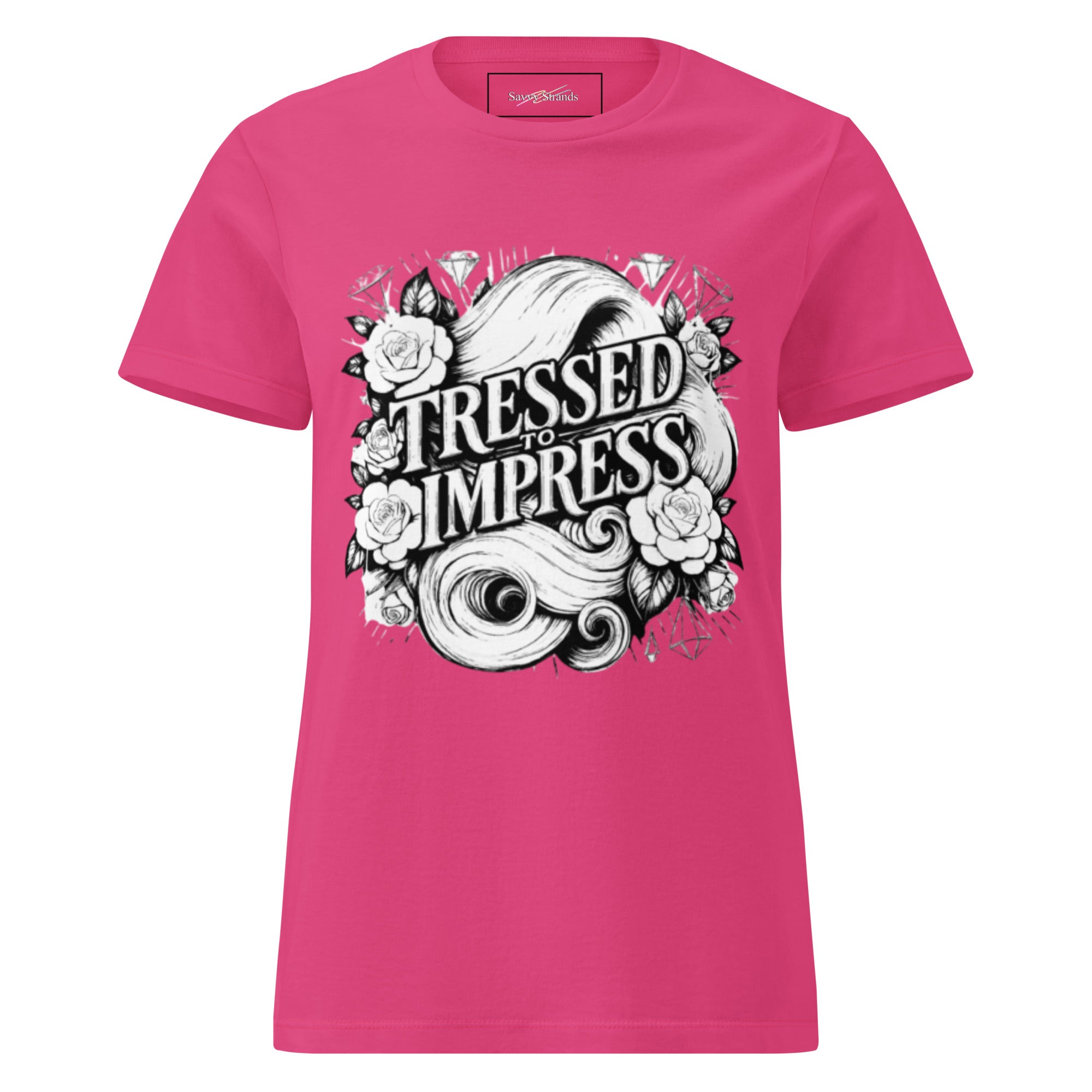 Tressed to impress Women’s basic softstyle t-shirt