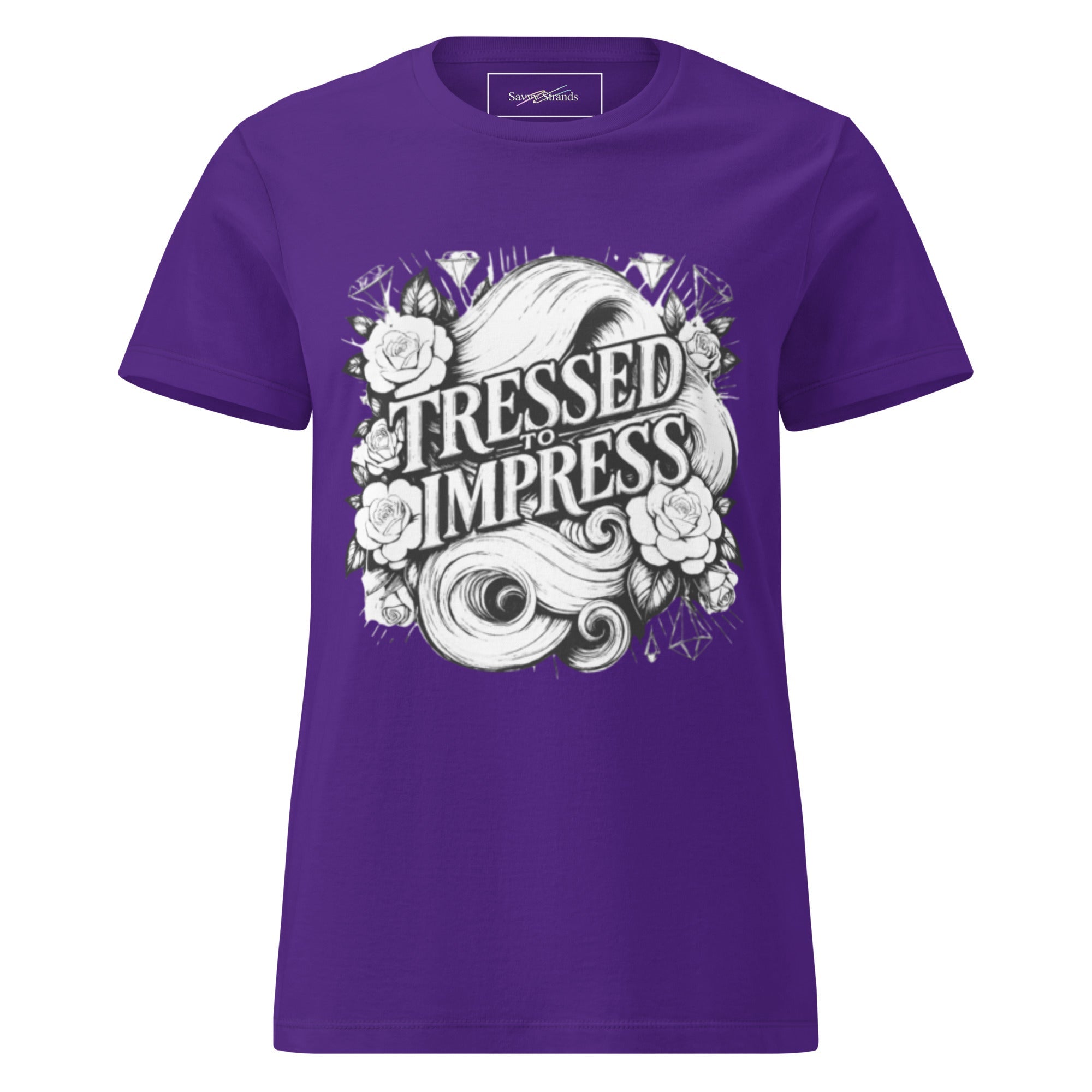 Tressed to impress Women’s basic softstyle t-shirt