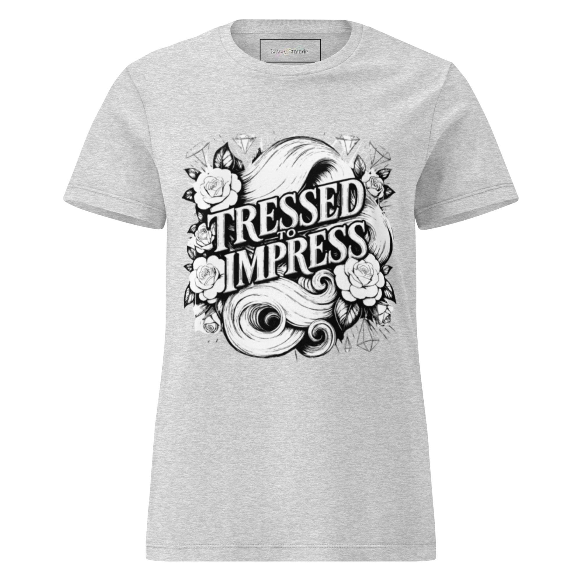 Tressed to impress Women’s basic softstyle t-shirt